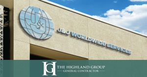 Highland Begins Construction of New Location for J&J Worldwide Services in Huntsville, AL at Redstone Gateway